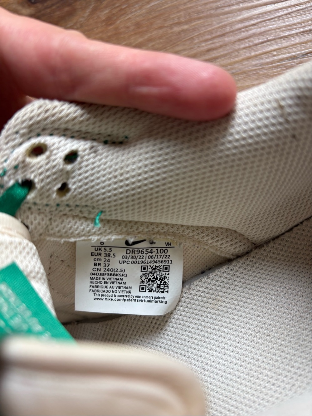 Nike Dunk Low “Lottery” – Size 6 - Picture 5 of 5